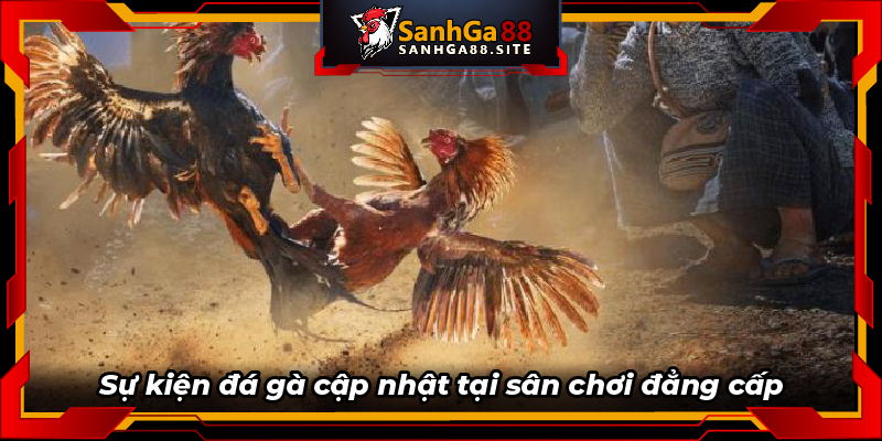 Sự kiện đá gà cập nhật tại sân chơi đẳng cấp